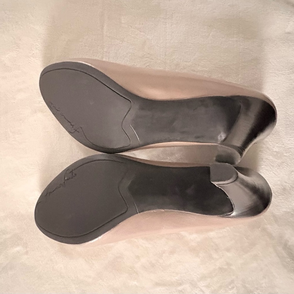 🤎Franco Sarto-Classic Nude High Heel Pumps - Women - Picture 5 of 7